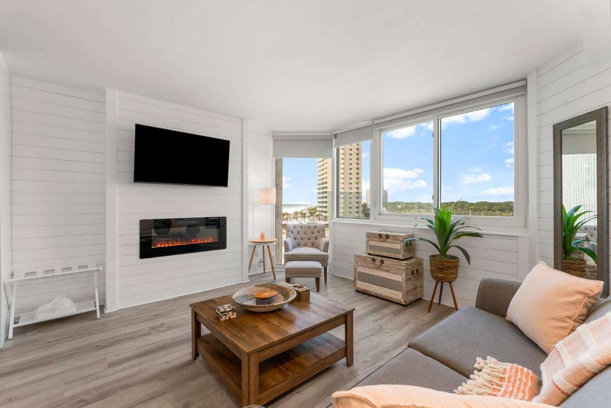 Top Of The Gulf 622 Beach Front Resort Condo Renovated Like New Panama City Beach Bagian luar foto
