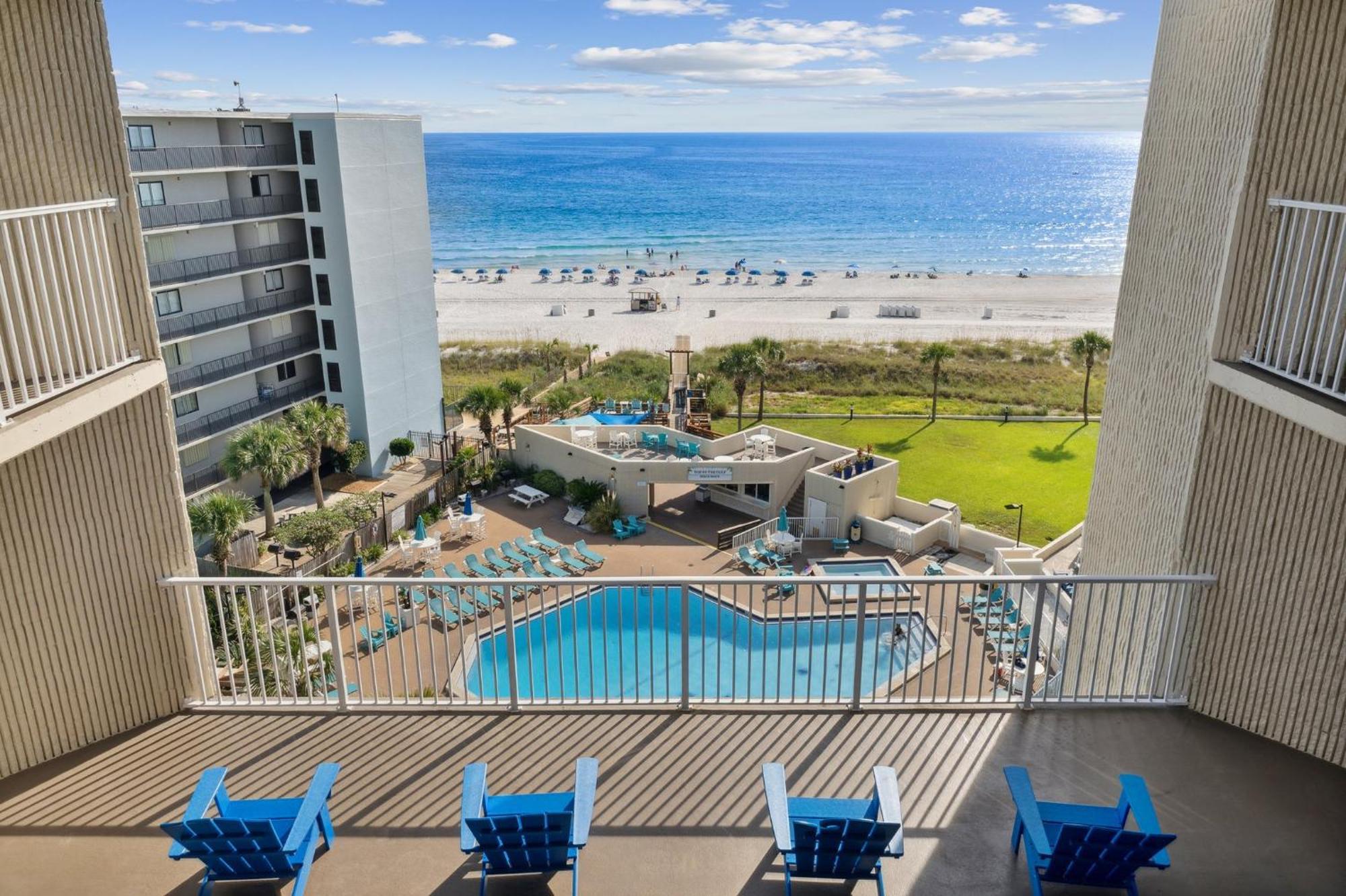 Top Of The Gulf 622 Beach Front Resort Condo Renovated Like New Panama City Beach Bagian luar foto