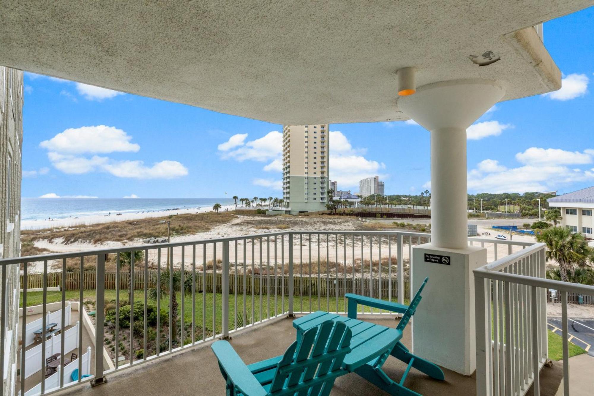 Top Of The Gulf 622 Beach Front Resort Condo Renovated Like New Panama City Beach Bagian luar foto