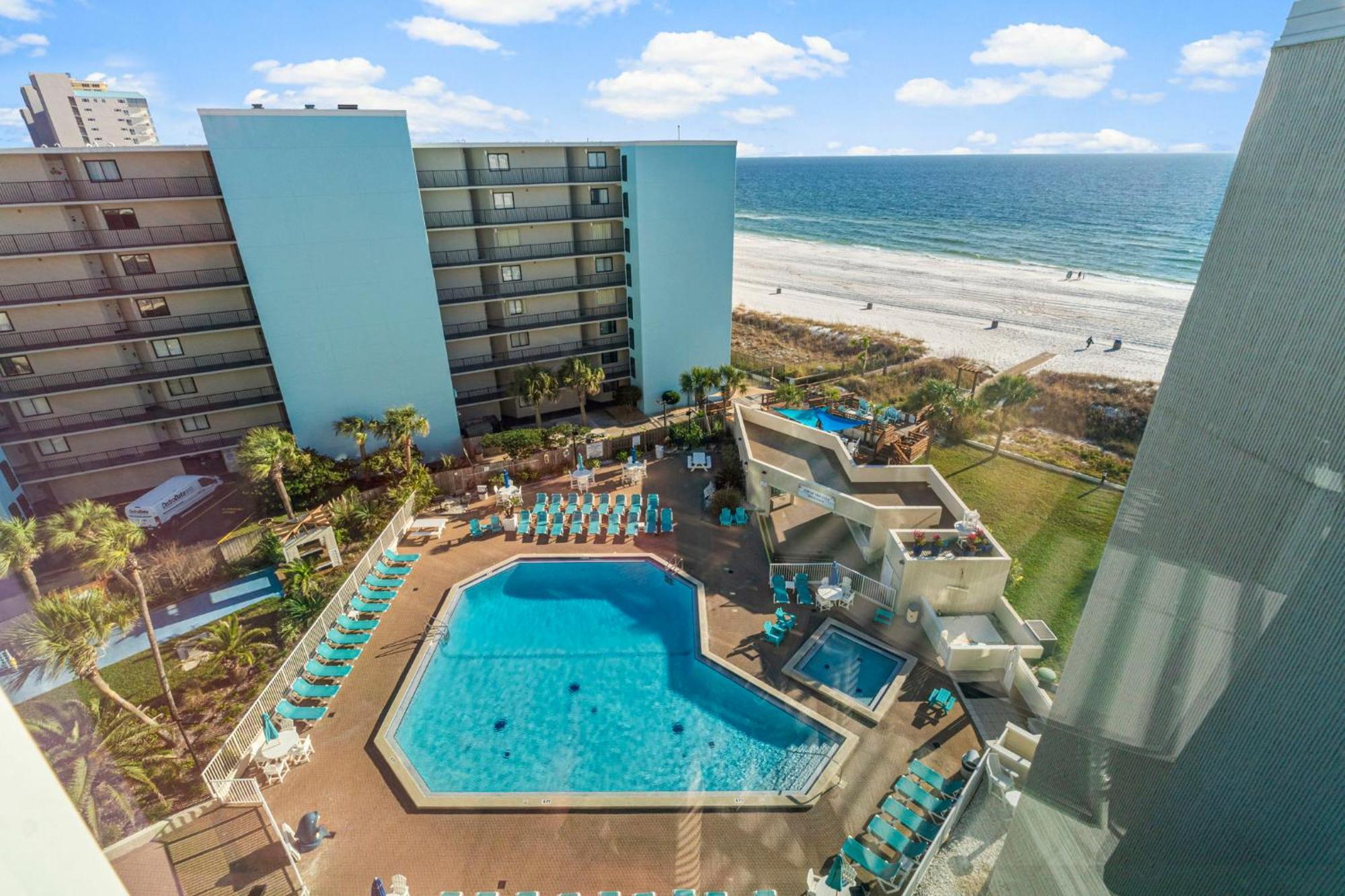 Top Of The Gulf 622 Beach Front Resort Condo Renovated Like New Panama City Beach Bagian luar foto